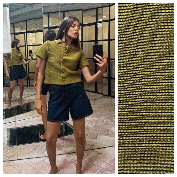 Zara Green Sweater - S - Picture 5 of 9